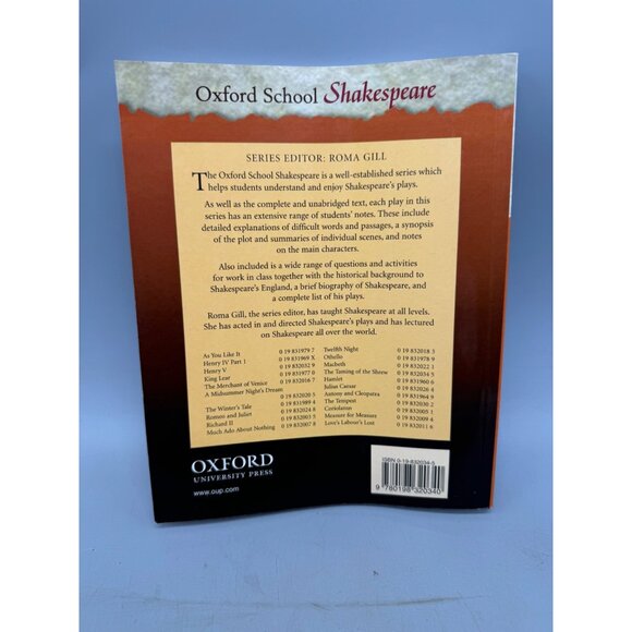 The Taming of the Shrew Book Paperback 2001 English Oxford 136pgs READ - Picture 2 of 5